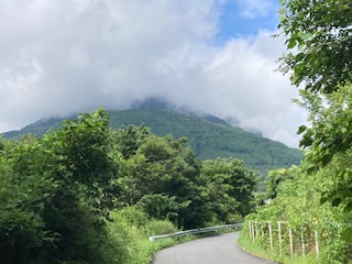 別府市　学習塾RainBow　3000kmチャレンジ！　塾長ウォーキング！　490日目結果！　美しい鶴見岳