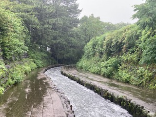 別府市　学習塾RainBow　塾長ウォーキング目標5000km！　802日目結果！　雨のいたちがわ