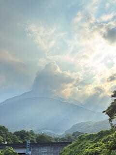 別府市　学習塾RainBow　塾長散歩　目指せ！7000km！　1166日目結果！　6.29　夕方の自宅周辺～境川　【別府　塾　個別指導　高校入試　大学入試　新規生募集中】