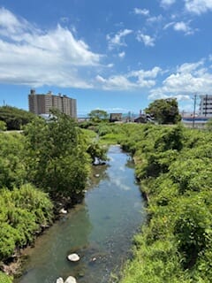 別府市　学習塾RainBow　塾長散歩　目指せ！7000km！　1191日目結果！　春木川～境川　【別府　塾　個別指導　高校入試　大学入試　新規生募集中】