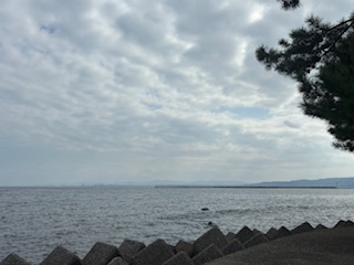 別府市 学習塾RainBow 塾長ウォーキング10000km! 1298日目結果! 上人ヶ浜 ~中2Sさん!中2M君!どうもありがとう~ 【別府 塾 個別指導 高校入試 大学入試 新規生募集中】