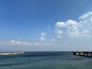 別府市　学習塾RainBow　塾長ウォーキング10000km！　1364日目結果！　餅ヶ浜　【別府　塾　個別指導　高校入試　大学入試　新規生募集中】