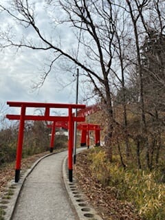 別府市　学習塾RainBow　塾長ウォーキング10000km！　1369日目結果！　1.18　竹田市　扇森稲荷神社　原尻の滝　【別府　塾　個別指導　高校入試　大学入試　新規生募集中】