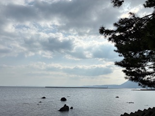 別府市　学習塾RainBow　塾長ウォーキング10000km！　1378日目結果！　上人ヶ浜　【別府　塾　個別指導　高校入試　大学入試　新規生募集中】