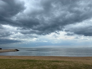 別府市　学習塾RainBow　塾長ウォーキング10000km！　1451日目結果！　餅ヶ浜　【別府　塾　個別指導　高校入試　大学入試　新規生募集中】