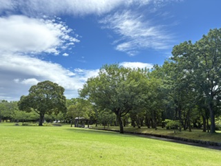 別府市 学習塾RainBow 塾長ウォーキング10000km! 1505日目結果! 南立石公園 同級生S君が来てくれました!