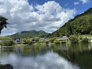 別府市 個別指導 学習塾RainBow 塾長ウォーキング10000km! 1580日目結果! 湯布院 猫猫寺