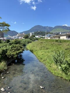 別府市 個別指導 学習塾RainBow 塾長チャレンジ15000km! 1626日目結果! 春木川